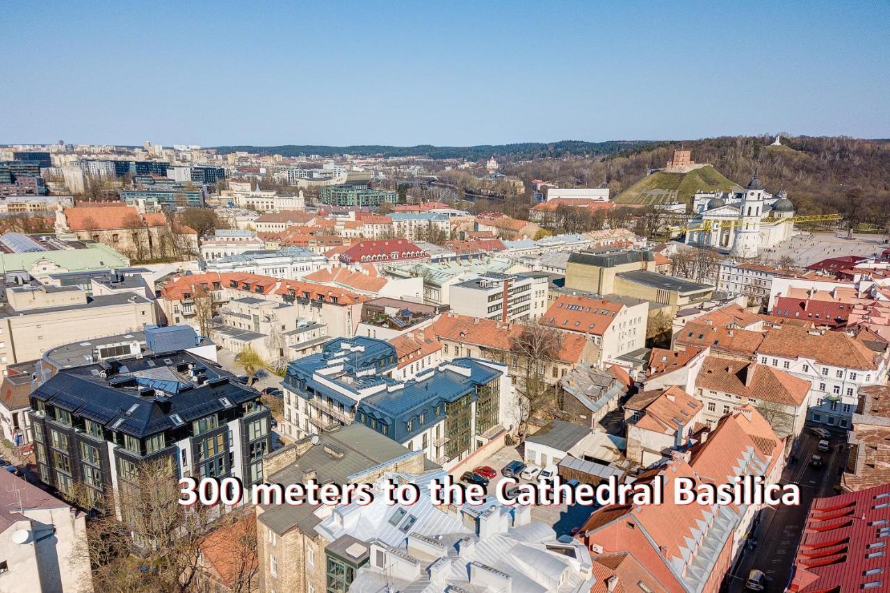 Happy Inn Presidential, Self Check-In, Parking In The Underground Garage Vilnius Bagian luar foto
